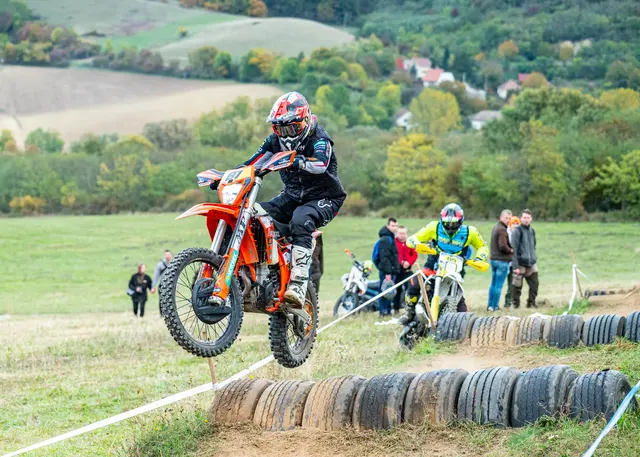 Im vorletzten Rennen zur ungarischen Cross-County-Meisterschaft in Piliscev holte Mario Hirschmugl Platz drei. | Foto: Mario Hirschmugl