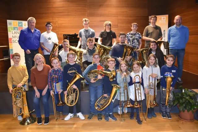 Anton Bruckner Universität trifft Landesmusikschule Grein. | Foto: Zinterhof