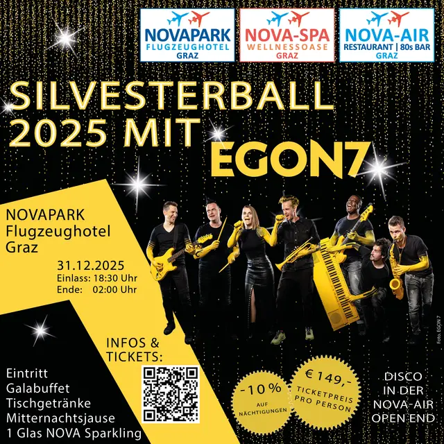 Foto: NOVAPARK Flugzeughotel Graz