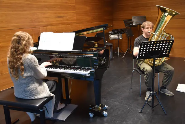 Anton Bruckner Universität trifft Landesmusikschule Grein. | Foto: Zinterhof