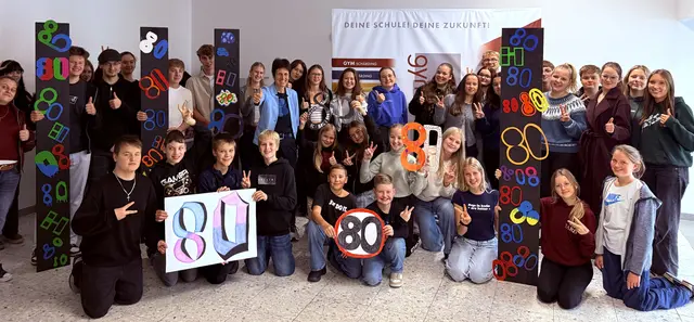 Das Schärdinger Gymnasium feiert im Zuge des Tags der offenen Tür am 14. November 2025 auch sein 80-Jahr-Jubiläum. | Foto: BG/BRG/BORG Schärding