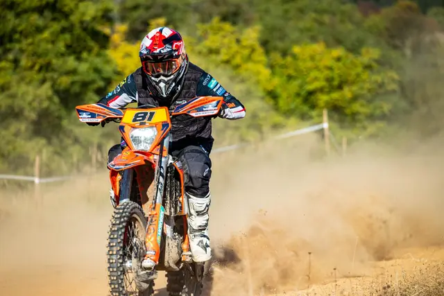 Die Aufholjagd von KTM-Pilot Mario Hirschmugl wurde mit einem Stockerlplatz belohnt. | Foto: Mario Hirschmugl