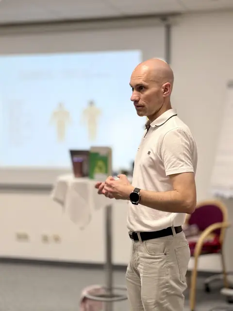 Veranstalter Dr. Philipp Kolmhofer begrüßt seine Gäste  | Foto: Dr. Philipp Kolmhofer 