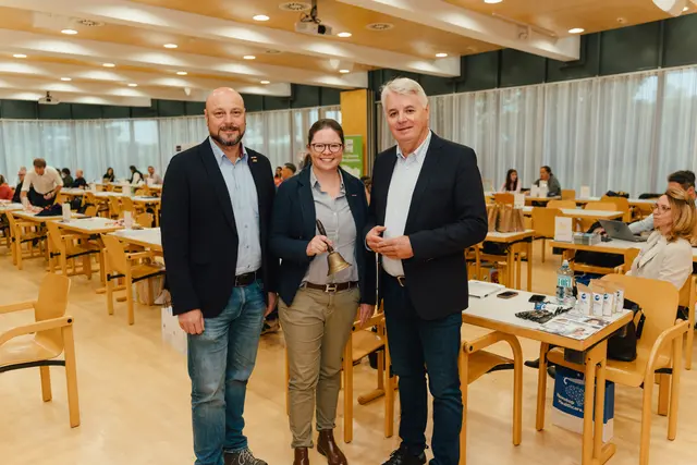 v.l. Martin Fürndraht, Andrea Lautermüller und Toni Ferk. | Foto: Tobias Printz