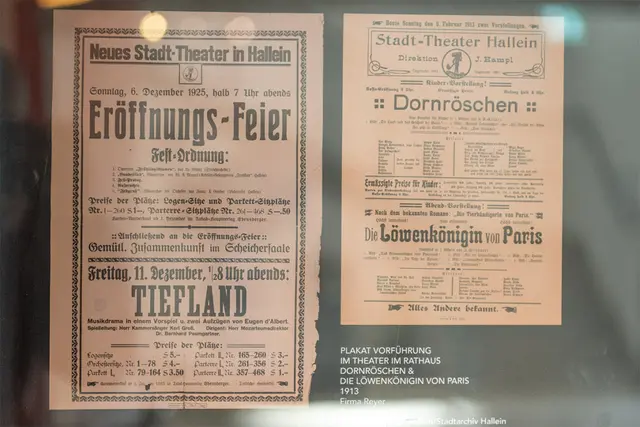 Am 6. Dezember 1925 wurde das Stadttheater Hallein feierlich eröffnet.  | Foto: Stadtarchiv Hallein