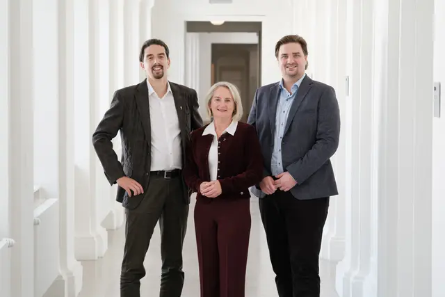 René Schrettl, LA Claudia Hagsteiner, Alexander Trixl. | Foto: SPÖ