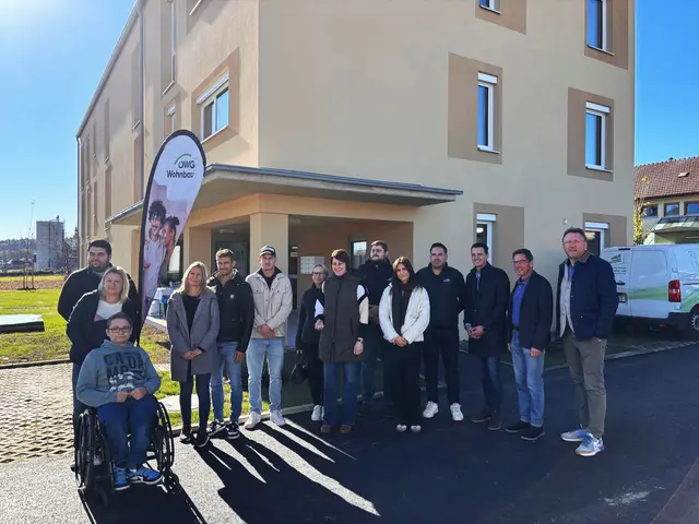 Feierliche Wohnungsübergabe in Heiligenkreuz am Waasen. | Foto: ÖWG Wohnbau