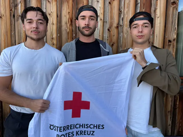 v.l.n.r. Cillian, Marc und Nicolas | Foto: Privat