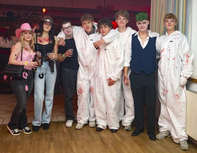 Titelfoto Perg: Gruselstimmung herrschte am Freitagabend bei der Halloweenparty der JVP Naarn. | Foto: Markus Mörwald