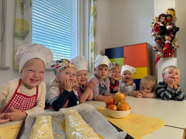 Die kleinen Bäckerinnen und Bäcker hatten einen Riesenspaß. | Foto: Bimbulli GmbH