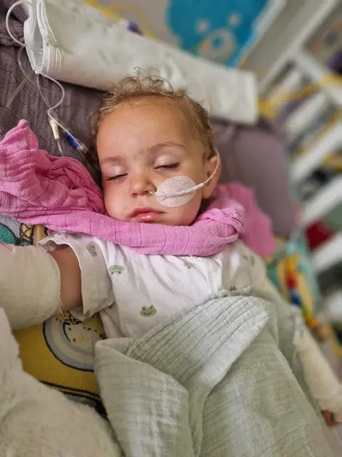 Im Krankenhaus nach dem Unfall | Foto: Mühlböck