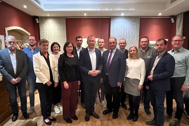 Gemeindeparteitag der Volkspartei Retz mit der Wiederwahl von Obmann Stefan Lang | Foto: ÖVP Retz