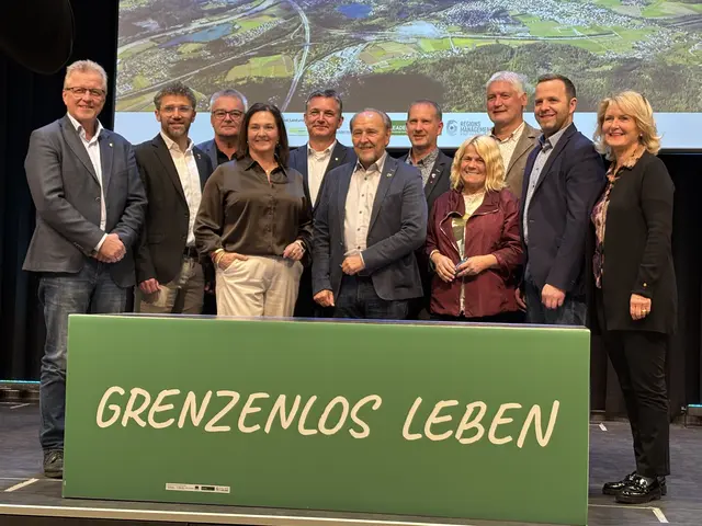  Beim Zukunftsforum Villach-Umland präsentierten Vertreterinnen und Vertreter aus Politik, Gemeinden und Bevölkerung die gemeinsame Vision 2030+. | Foto: Michaela Erlacher