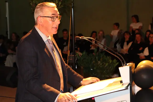 BR Werner Gradwohl bei seiner Grußadresse | Foto: Gerhard Langmann