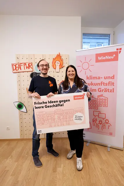 In der Brigittenau und der Leopoldstadt gingen neue Ideen gegen den Leerstand an den Start. | Foto: Stadt Wien / Markus Wache