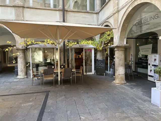 Vor allem im Sommer ist der Gastgarten im Innenhof gut gefüllt.  | Foto: MeinBezirk/Markus Kropac