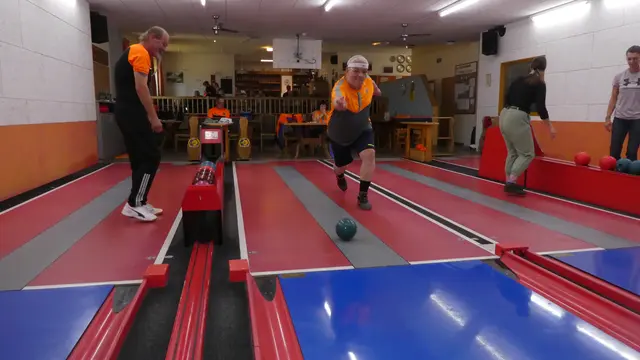 Der neue Landesmeister in Aktion