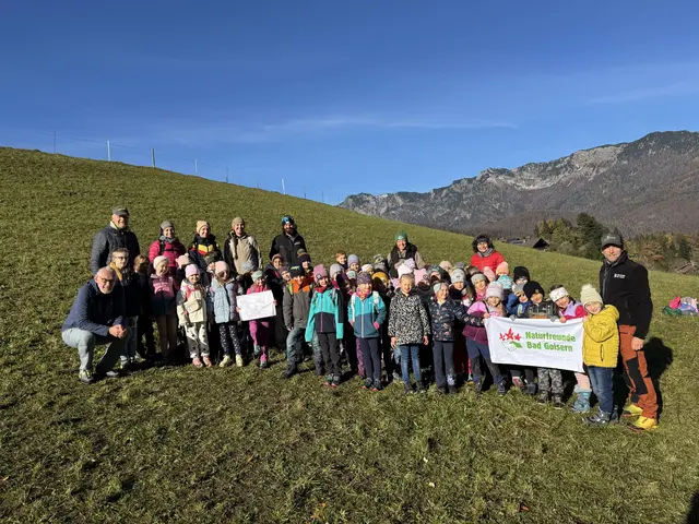 Die Goiserer Volksschulkids waren gemeinsam mit den Naturfreunden unterwegs. | Foto: König D.