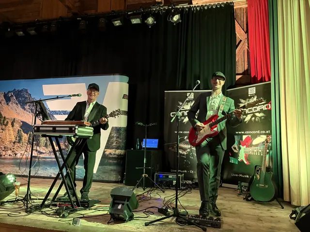 Für beste Unterhaltung im Anschluss sorgte die Band „Concord“ mit Gerhard und Thomas Schmiderer.  | Foto: Elisabeth Zangerl