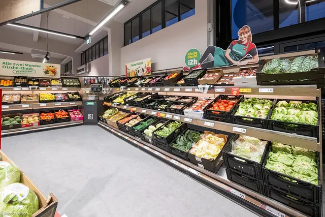 Die neue Penny-Filiale im Welser Stadtteil Vogelweide präsentiert sich topmodern mit mehr als 600 Quadratmetern Verkaufsfläche. | Foto: Rewe