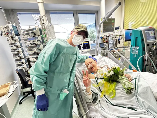 Das glückliche Ehepaar. | Foto: UK St. Pölten