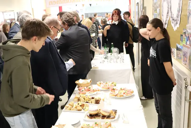 Als Abschluss gab es ein Büffet | Foto: Gerhard Langmann