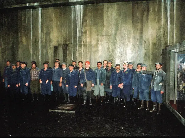 "Das Werk" am Burgtheater mit dem AMGV. | Foto: Atzgersdorfer Männergesangverein