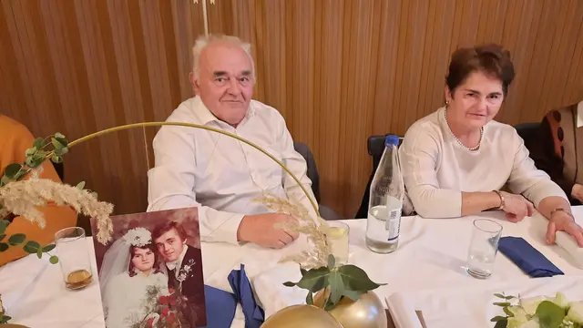 Katharina Gsertz, Johann Gsertz feierten ihr Ehejubiläum. | Foto: Lapatschek Maria 