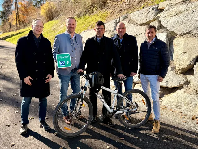 Der neue Radweg zwischen Trebesing und Gmünd soll die beiden Gemeinden zusammenbringen.   | Foto: Büro LHStv.Gruber/Gamper