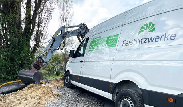 In Wenigzell wird derzeit kräftig gegraben – Glasfaserleitungen entstehen in mehreren Ortsteilen.