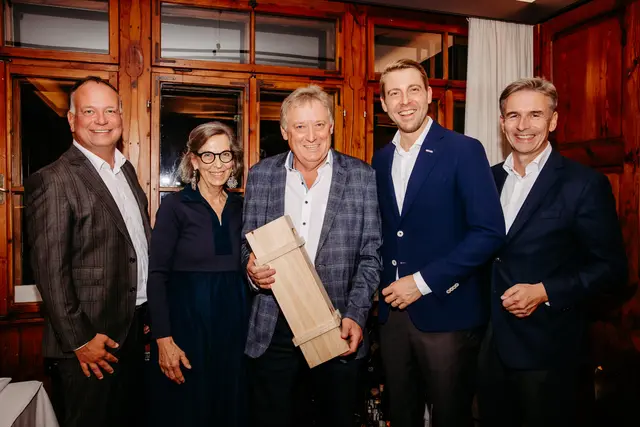 GF Eugen Roth, Ingrid Gady, Franz Hackl – langjähriger Mitarbeiter der Gady Family, GF Philipp Gady und GF Werner Walter verabschiedeten Franz Hackl in den wohlverdienten Ruhestand (v.l.) | Foto: Gady FamilyJulia Kerschbaumer