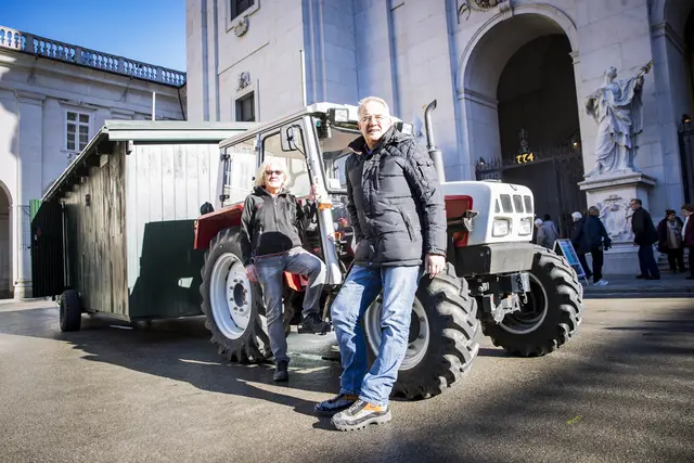 Der Aufbau für den Salzburger Christkindlmarkt beginnt.  | Foto: christkindlmarkt.co.at/Neumayr