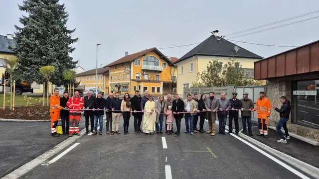 Die Ortsumfahrt Moosdorf wurde früher fertiggestellt als geplant.  | Foto: Kristof Jodlbauer