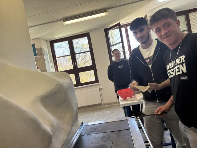 Bei den Hafner`n gab es Fladenverköstigung. | Foto: Lina Chalusch