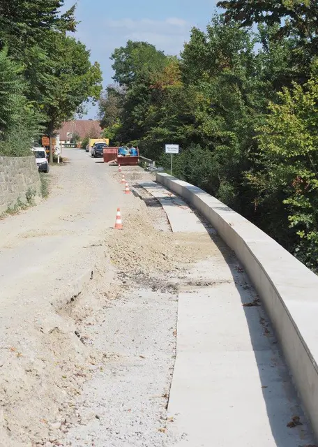 Arbeiten am Goassteig. | Foto: NÖ Straßendienst