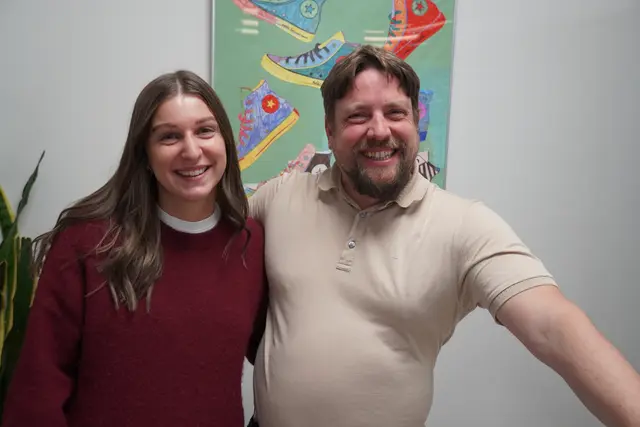 Ein Team des Optikers "Zweisinn" stellte ihren spannenden Beruf vor. | Foto: Johannes Brandner