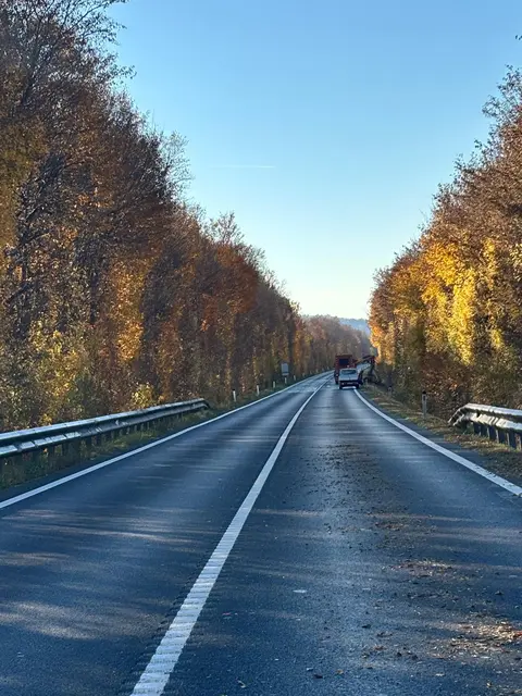 Der Autobahnzubringer Mooskirchen wurde gründlich gesäubert. | Foto: Asfinag