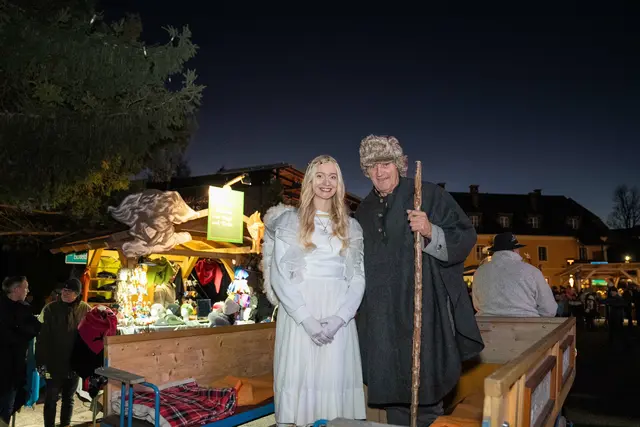 Das Christkind macht auch heuer wieder den Anfang. | Foto: Paller