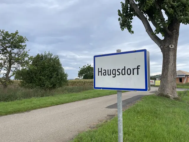 Der Streifunfall ereignete sich an der Hauptstraße von Haugsdorf. | Foto: Alexandra Goll