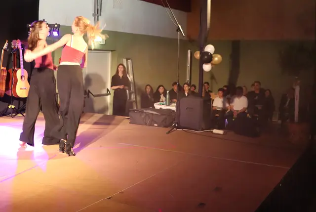Finja und Julia gaben eine Jive-Vorstellung | Foto: Gerhard Langmann