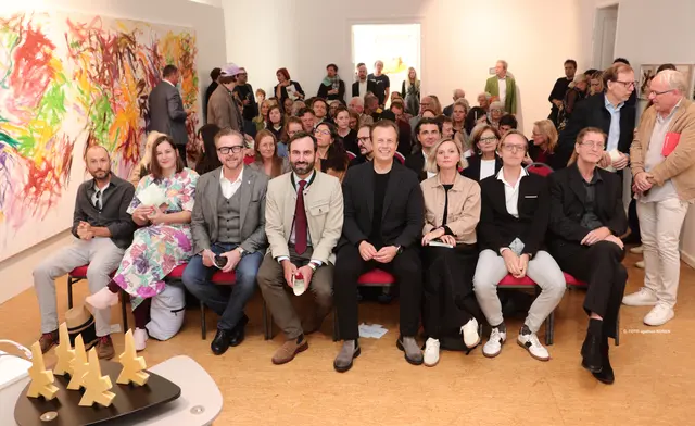 Guter Besuch im Kunsthaus Köflach war in diesem Jahr die Regel, wie hier bei der Landeskunst- und -kulturpreisverleihung. | Foto: FOTO KOREN