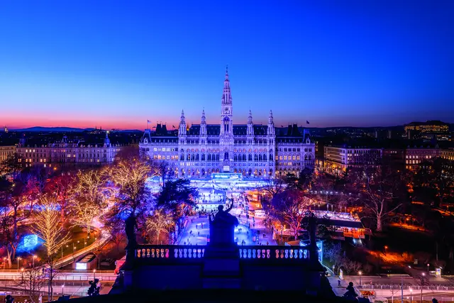 Der Wiener Eistraum. | Foto: stadtwienmarketing / Johannes Wiedl