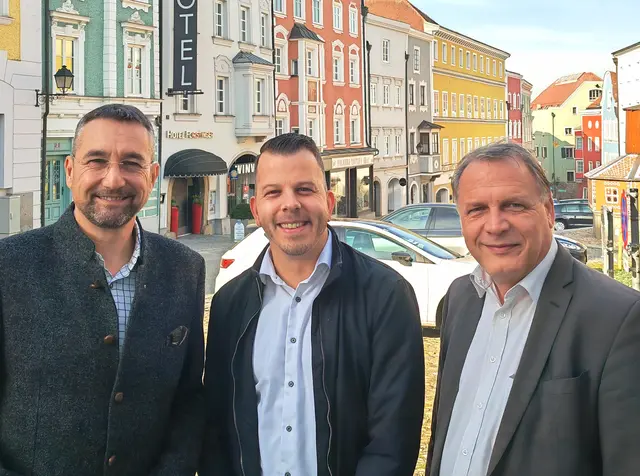 Christoph Danner, Paul Königsberger und David Heitzinger (v. l.). | Foto: ÖVP