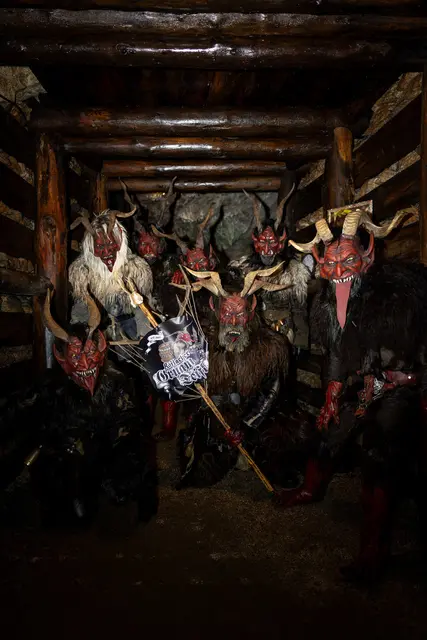 Die Mitglieder der Köflacher Gruam Teifl sind schon aufgeregt. | Foto: Alex Ramschak