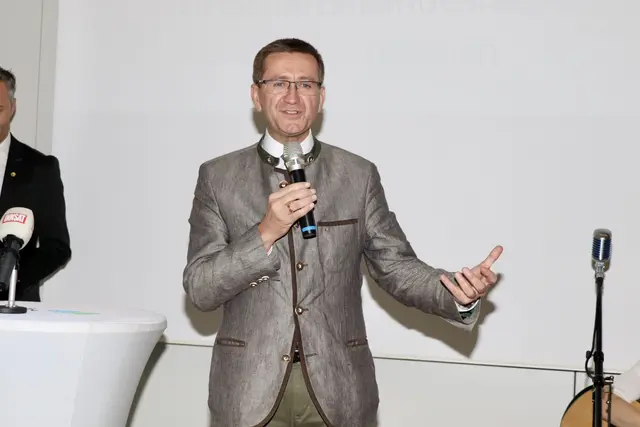 Achleitner: "Die Messe ist ein Motivator für alle." | Foto: MeinBezirk/Christian Doms