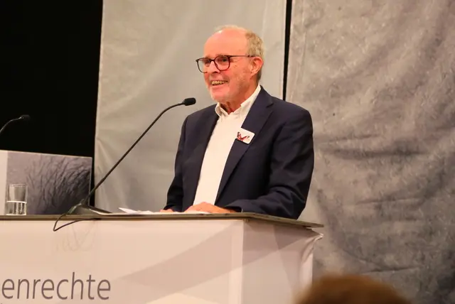 Christoph Freudenthaler mobilisierte an vielen Stellen, um KZ-Märtyrer Papa Gruber nach 77 Jahren juristisch zu rehabilitieren. | Foto: Eckhart Herbe