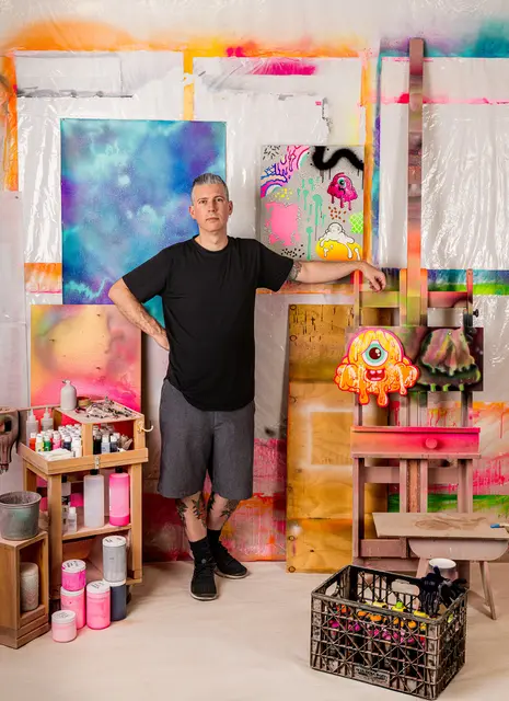 "Buff Monster" ist zu Gast im Soon Art Studio. | Foto: Soon Art Studio