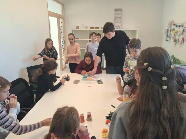 Rund 35 Schülerinnen und Schüler genossen die gemeinsame "Kreative Pause". | Foto: MS Lebring