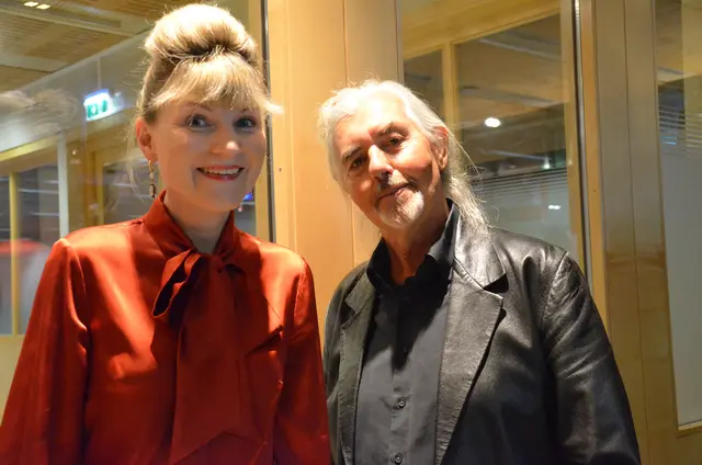 Melanie Wiener (stellvertretende Leiterin der Kulturabteilung des Landes Tirol) mit dem großartigen Kulturgeist, Autor und Schauspielkapazunder Klaus Rohrmoser. | Foto: Sabine Schletterer