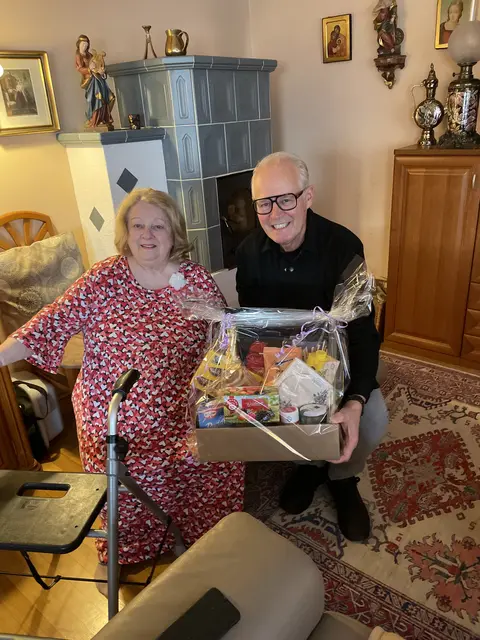 Jubilarin Ingrid Janko und Vizebürgermeister Leopold Weinlinger | Foto: Marktgemeinde Absdorf